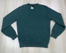 Vintage Robert Bruce 90s USA 100 Orlon Acrylic V Neck Knit Sweater Large-12899