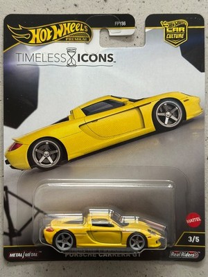 2025 Hot Wheels Premium PORSCHE CARRERA GT Timeless Icons with Protector 911 Rob