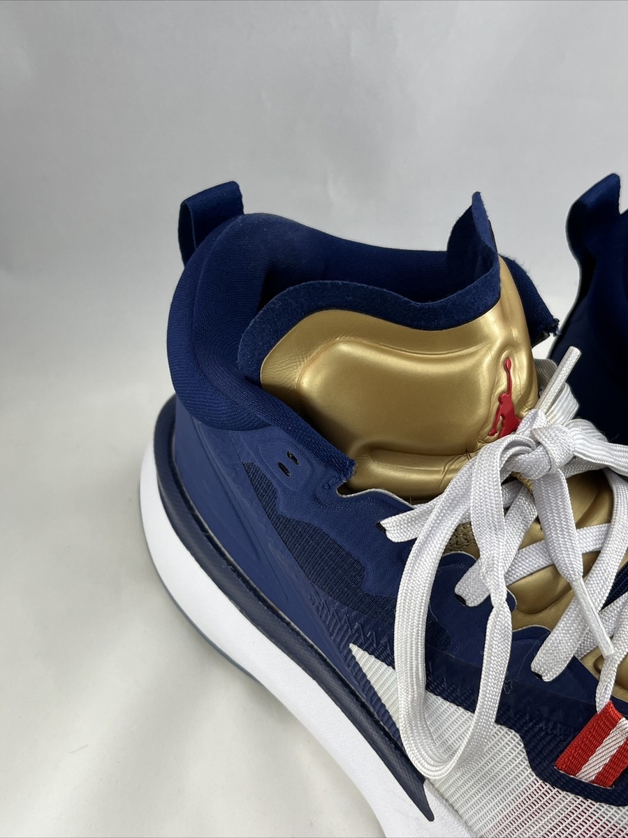 Size 12 - Nike Jordan Zion 1 - DA3130-401 Blue Gold White