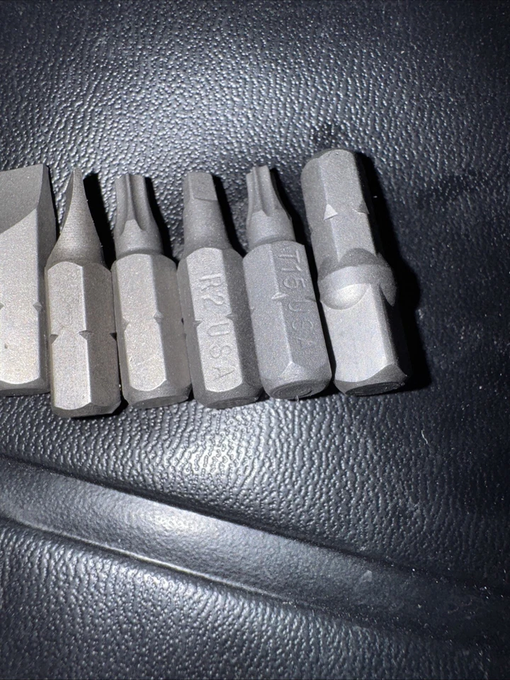 OEM Sears Craftsman USA Nos 11pc Bit Set Mechanics Tool Sets Phillips Flat Torx - Image 4 of 4