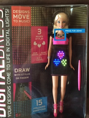barbie digital dress