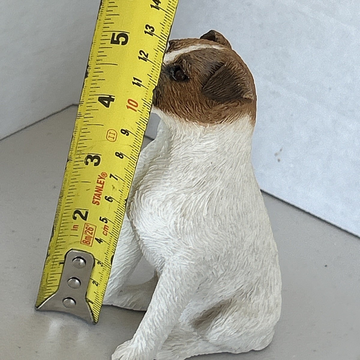 Jack Russell Terrier Figurine Sandicast M325 Original Size