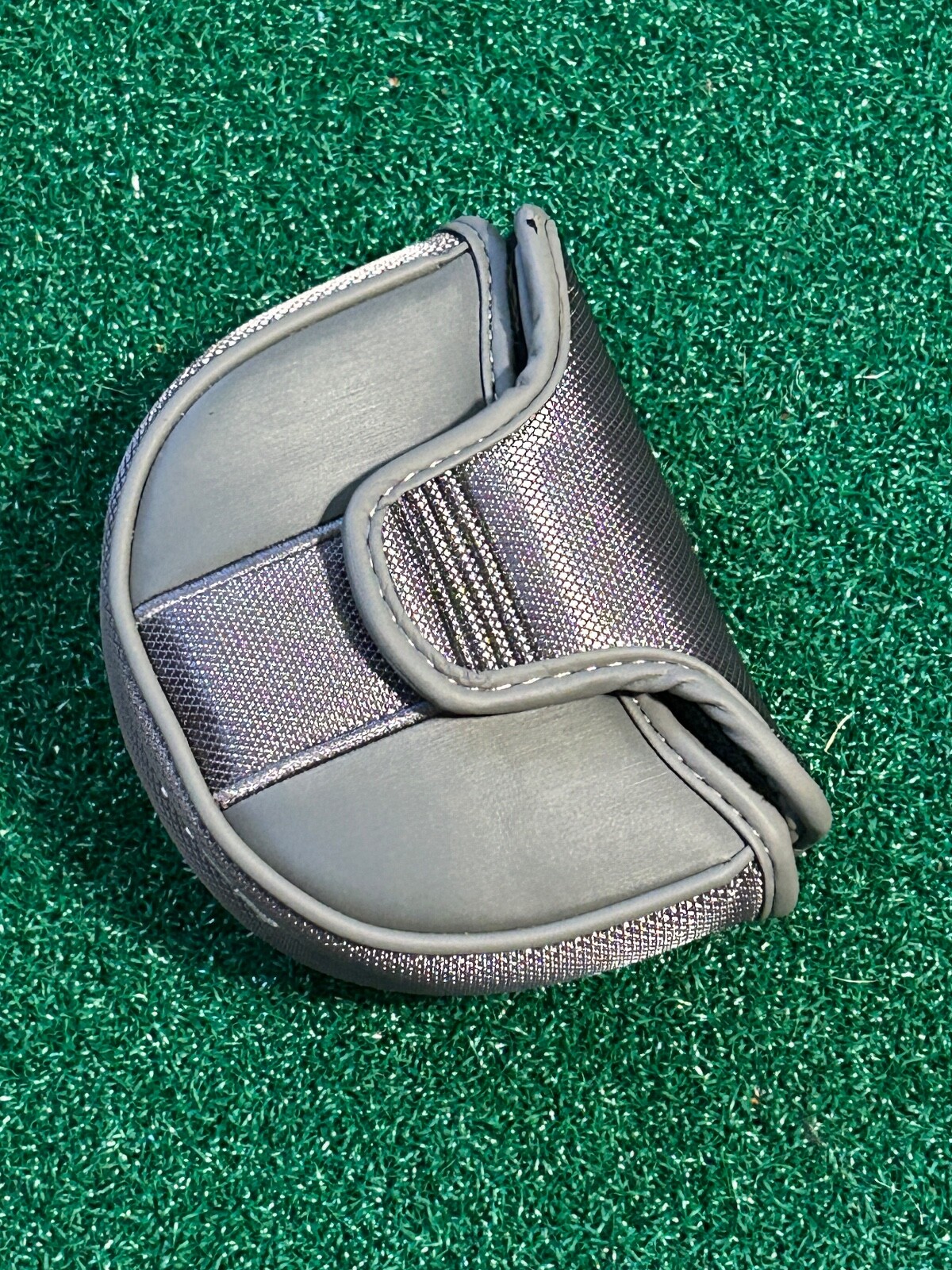 NIKE METHOD MALLET PUTTER HEADCOVER Gray Head Cover MINT eBay