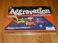1999 Milton Bradley Aggravation Game - Sealed Classic Marble Race Game 1999 Milton Bradley Aggravation Game - Sealed Classic Marble Race Game