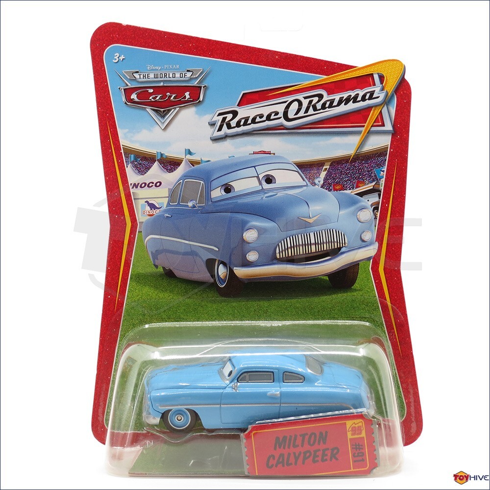 Disney Pixar Cars Milton Calypeer 91 RaceORama series diecast by Mattel eBay