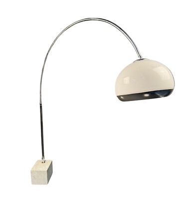 1970s Harvey Guzzini Arc Floor Lamp