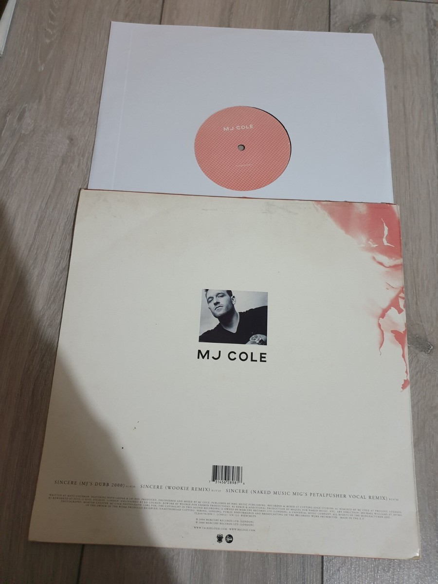 MJ COLE - SINCERE 12