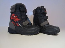 Marvel Spiderman Snowboots Size 24 / UK 7 Boys Winter Boots New