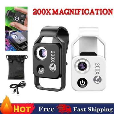 Nanozoom 200X Magnification Zoom Nanozoom Cell Phone Lens, Nanozoom X200 Camer