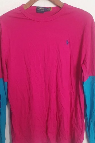 Polo Ralph Lauren M Colorbloc LongSleeve Twin Tee T Shirt Yacht Sailing Gorpcore - Picture 3 of 10