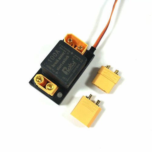RC Rcexl Brush Motor start electronic switch 100A for 35CC Above Engine starter - Picture 4 of 4