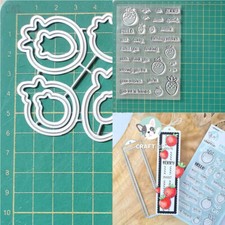 Strawberry Metal Cutting Dies Stamp Scrapbooking Paper Crafts Embossing Stencil