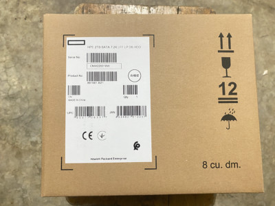 HPE 861681-B21 862132-001 2TB 7.2K SATA 6G 3.5'' SC Midline HDD Hard Drive New