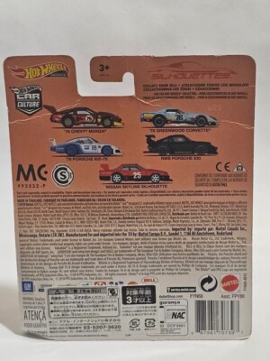 Hot Wheels Car Culture Silhouettes 1/64 RWB Porsche 930 black | eBay