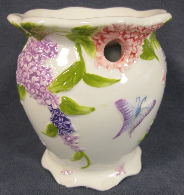 Yankee Candle Tarts Wax Melt Warmer Hydrangeas Butterflies Summer Chips