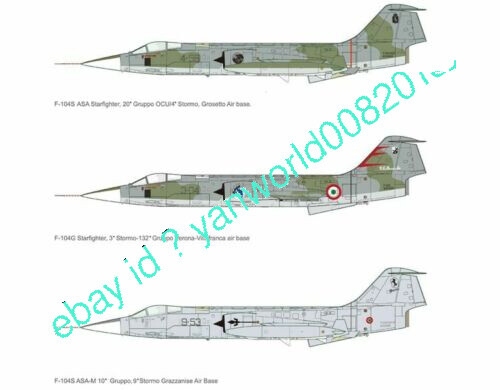 KINETIC K48093 1/48 F-104G/S ASA/M Starfighter Italian Air Force model kit - Picture 9 of 9