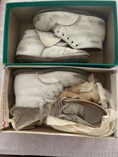 Vintage Baby shoes White - from 1970s