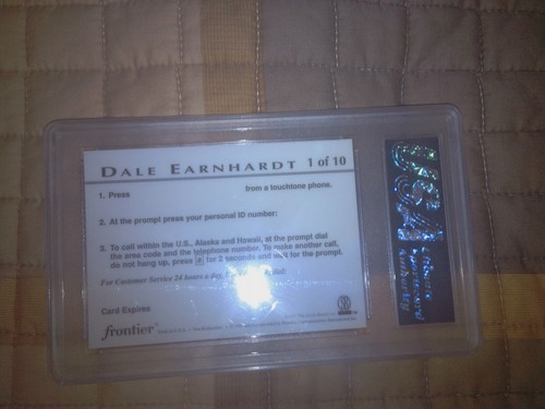 Here We Have A Dale Earnhardt 1997 Scoreboard Racing IQ #1 Dale Earnhardt UN... - Picture 2 of 2
