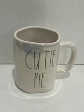 Rae Dunn CUTIE PIE Iridescent Mug Ceramic Valentine's Day Love by Magenta New