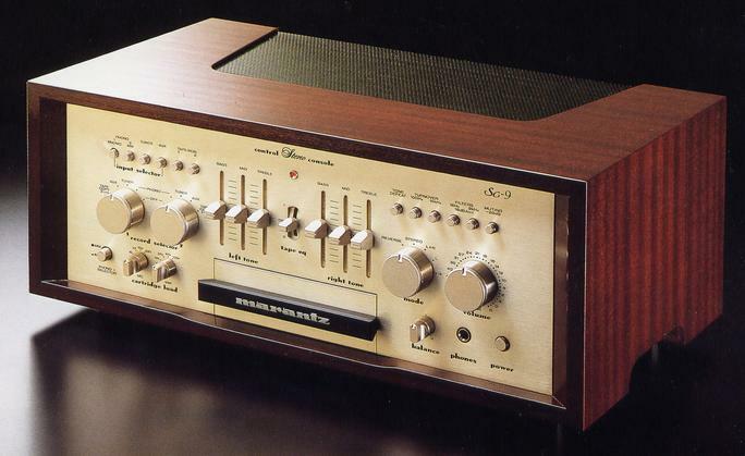 今*本様 Marantz　sc-9　プリアンプ　オーバーホール、チューンナップ済 Marantz SC9 preamplifier rebuild restoration recap service kit