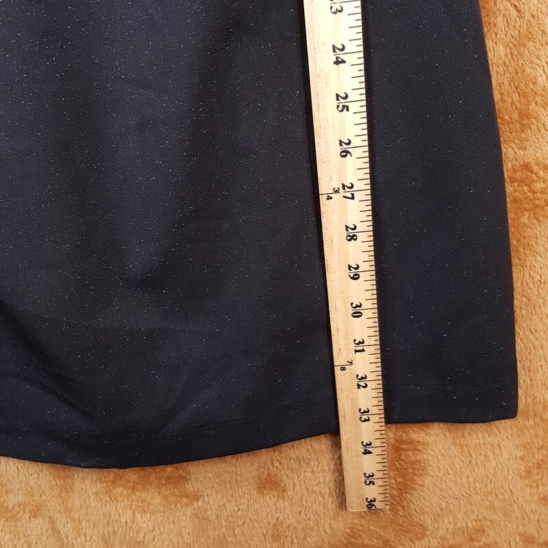 NSR Dress Womens Medium Black Mini Sheath Bodycon Sparkle Stretch Adjustable