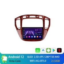 9" Android 12 Car Stereo Radio for Toyota Highlander 2000 07 GPS NAV Carplay DSP