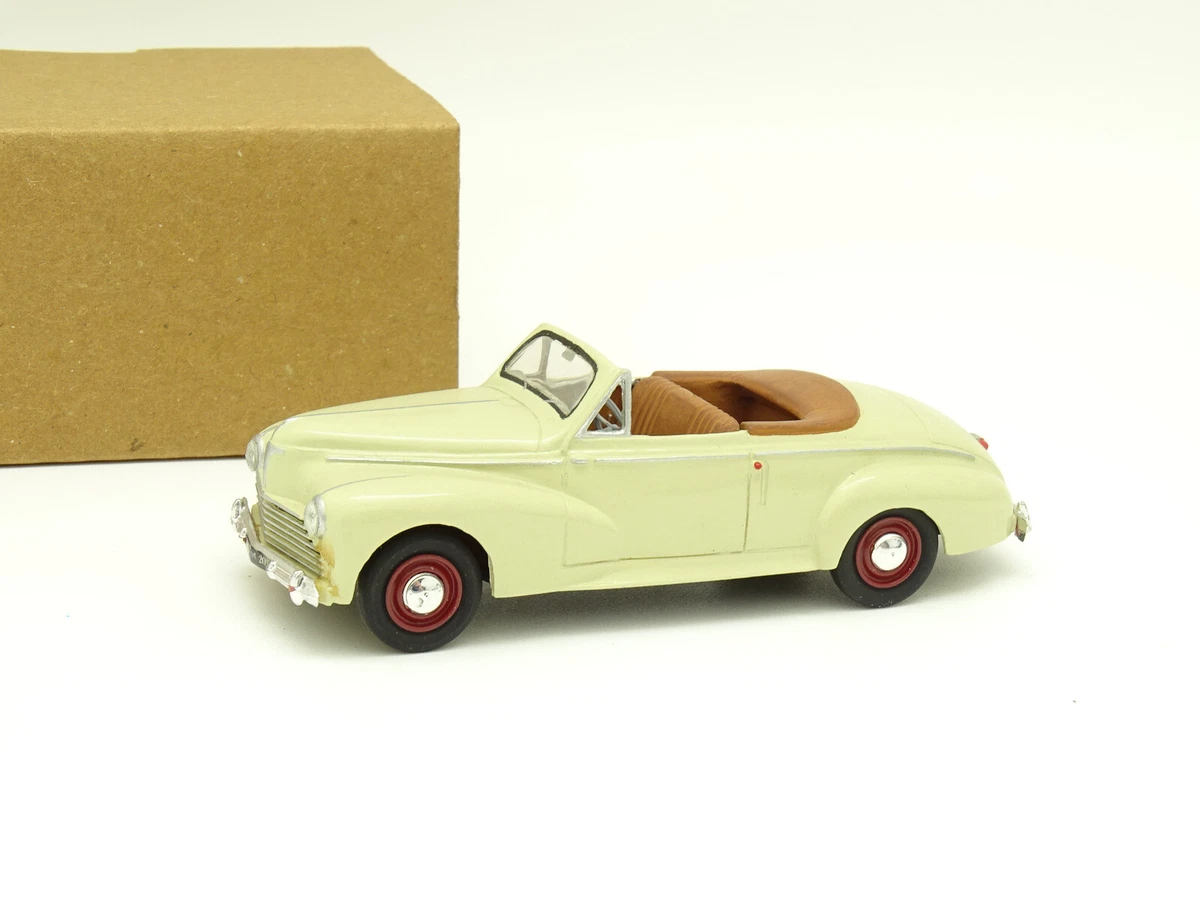 Kit à Monter Automany 1/43 – Peugeot 203 Découvrable, Complet Mais Carrosserie Déformée, Pièces Détachées, Occasion