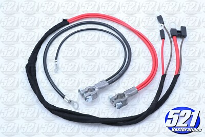 Positive & Negative Battery Cables 383 440 Fits 70 Charger Road Runner GTX Econ