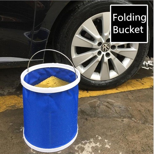 Multipurpose Foldable portable outdoor travel Bucket - Afbeelding 1 van 23
