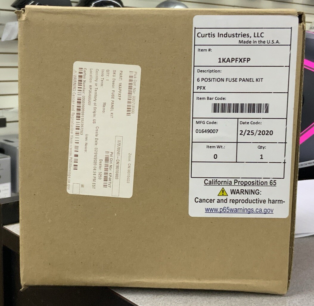 Kawasaki 2015-2019 Fuse Panel Kit 1KAPFXFP OEM for sale
