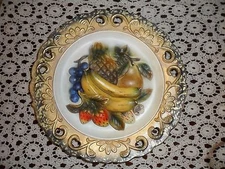 BEAUTIFUL VINTAGE MID CENTURY DIMENSIONAL NAPCOWARE NAPCO FRUIT PLATE DISH