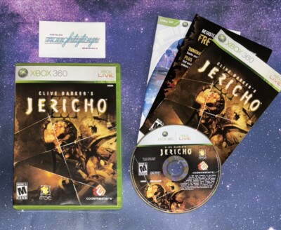 Clive Barker's Jericho (Xbox 360, 2007) Complete w/ Manual & Inserts CIB