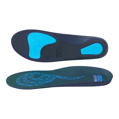ACTIV8 WELLBEING Orthotic Arch Support Over Pronation Insoles Plantar Fasciitis Heel Size 5-6.5