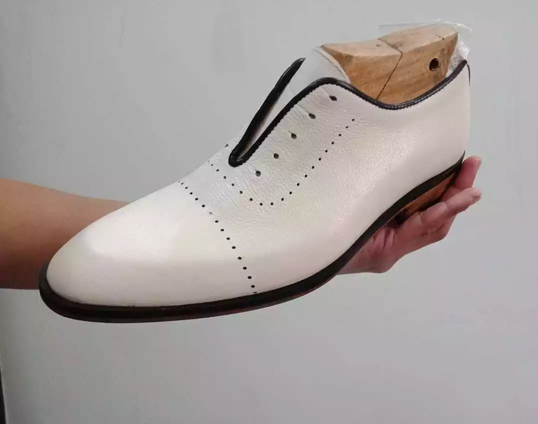 White party wear clearance shoes