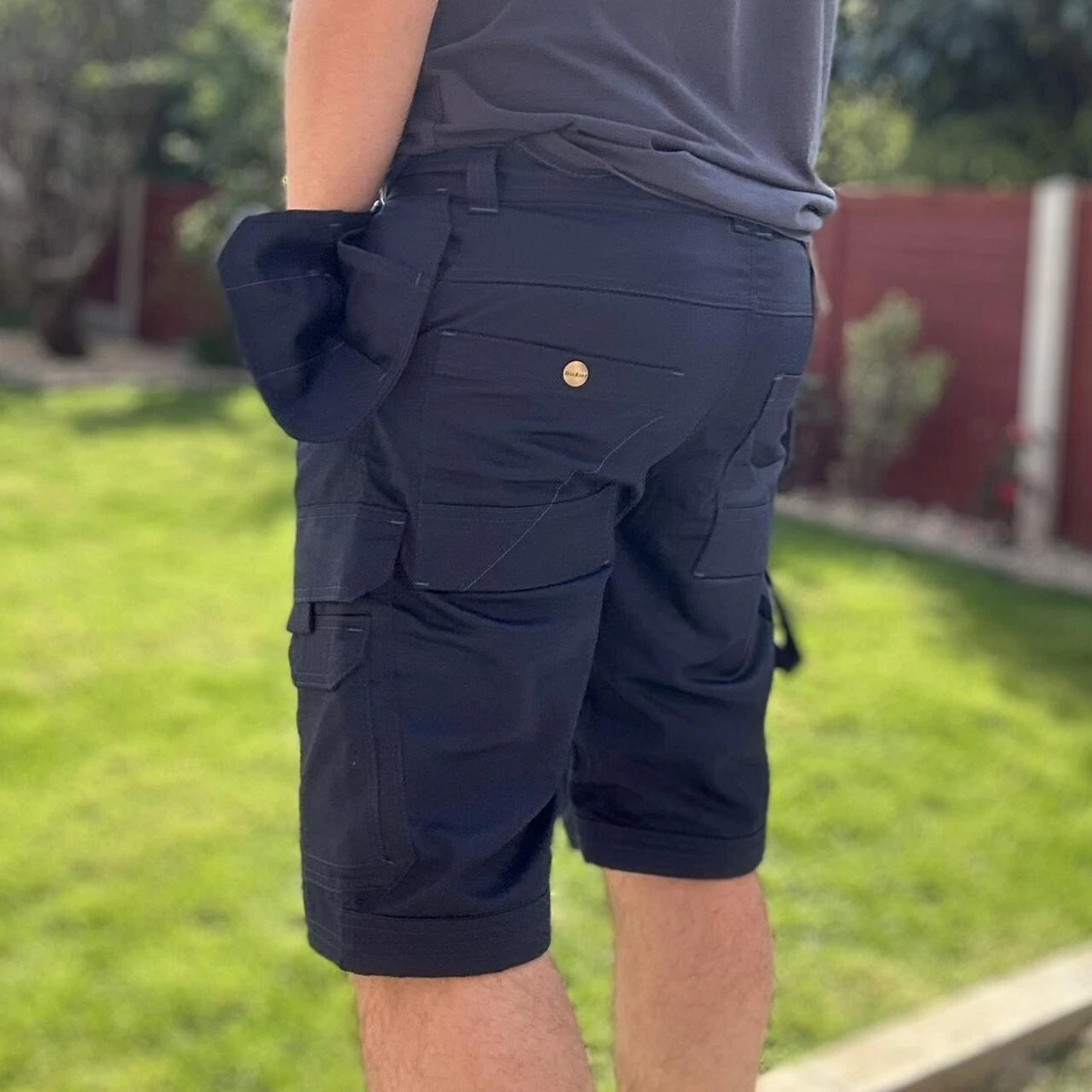 Dickies Navy Cargo Shorts Waist 38
