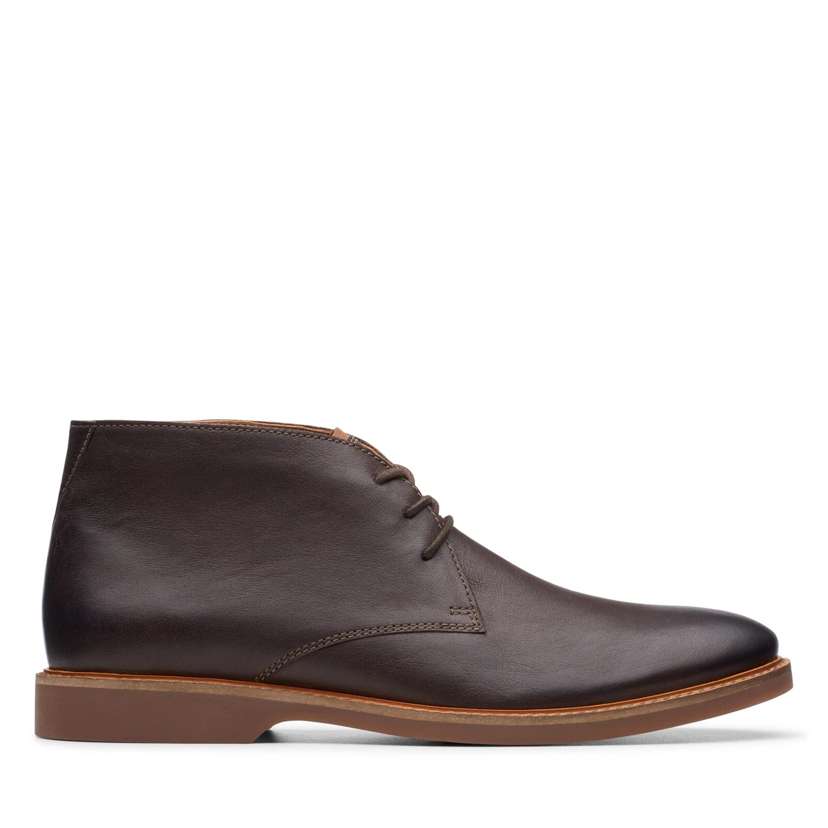 Clarks Men s Atticus Limit Dark Brown Leather 26143930