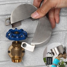 Outdoor Faucet Lock System -Gate Valve LockoutDevice -Stainless Steel Prevent...