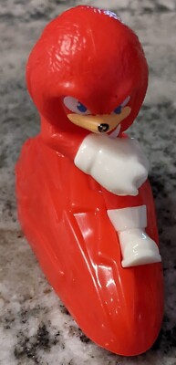 Sonic The Hedgehog 2 Movie KNUCKLES Figure Pullback McDonald s 2022 Toy #5