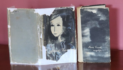 1958 FIRST HUNGARIAN EDITION & FIRST PRINTING, THE DIARY OF ANNE FRANK, WITH DJ - Picture 2 of 24