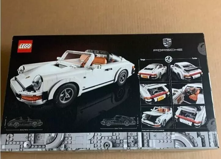 LEGO Icons Porsche 911 10295 Building Set, Collectible Turbo Targa, 2in1  Porsche Race Car Model Kit for Adults and Teens to Build, Gift Idea