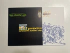 1996 Bolaffi Folder Juventus European Super Cup Winner + Certificate + Envelope