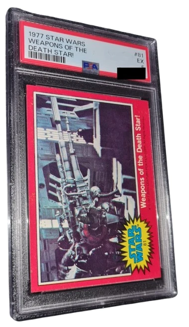 Star Wars - Weapons of the Death Star - PSA 5 - 1977 - #81 - Sammlerstück / Rare - Bild 3 von 4