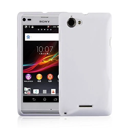Funda para Sony Xperia L Teléfono Cubierta Protección TPU Silicona Flexible Foto 3 de 3