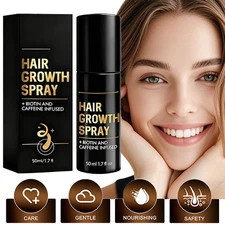 3X HaloGrow Hair Growth Spray 50ml Natural Hair Thickening Gentle Regrowth Mist
