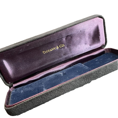 TIFFANY & CO. Uhrenbox Armband Etui Ohne Umkarton Farbe Schwarz Original
