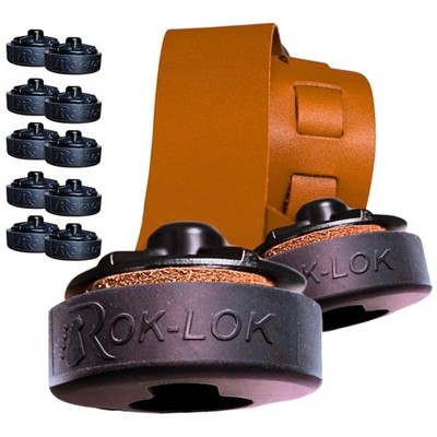 Rok Lok PRO Guitar Strap Locks - 5 Pack Black