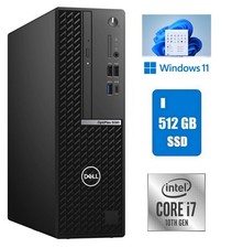Dell OptiPlex 5080 SFF Desktop PC Core i7 10th Gen 16GB RAM 512GB SSD Windows 11