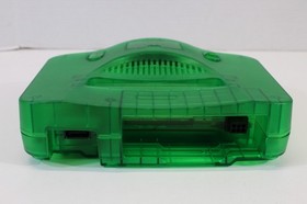 Nintendo 64 Clear Jungle Green Console Controller AC AV N64 NTSC REGION FREE