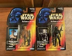 1996 Star Wars POTF *Momaw Nadon & Death Star Gunner* Orange Cards/Unopened-New