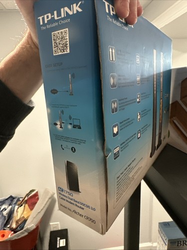 TP-LINK Archer CR700 Wireless Dual Band AC1750 DOCSIS 3.0 Cable Router - Picture 2 of 4